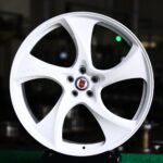 HRE 522M-Style White Directional Milled Forged Wheels – Porsche Cayenne / Porsche 911 Fitment (5-Lug)
