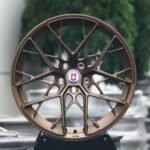 HRE Performance P200-Style Bronze Cross-Spoke Forged Wheels – Ferrari 488 / Audi R8 Fitment (5-Lug)