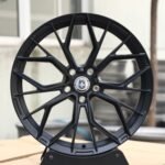 HRE Performance P200-Style Gloss Black 10 Y-Spoke Petal Forged Wheels - Ferrari 488 / Audi R8 Fitment (5-Lug)