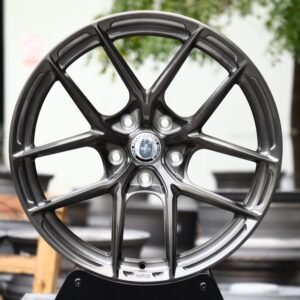 HRE Performance P101-Style Transparent Gray 5 Y-Spoke Forged Wheels - Porsche 911 / Lamborghini Aventador Fitment (5-Lug)