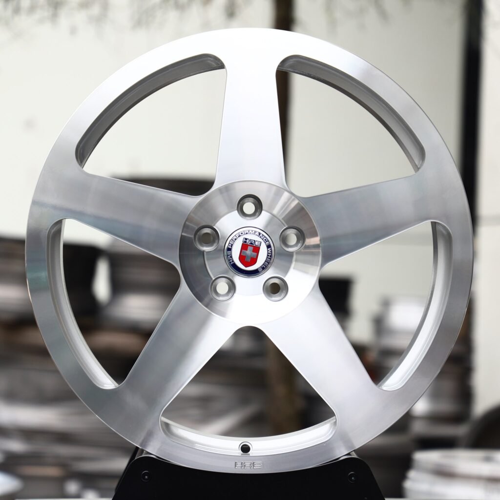 Брашированные кованые диски для Porsche 911 и BMW M3, в стиле HRE, 5 спиц — ANK-77517