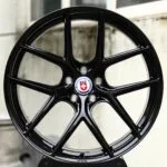 HRE-Style Gloss Black 5 Y-Spoke Forged Wheels – Porsche 911 / M3 Fitment (5-Lug)