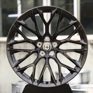 HRE-Style Transparent Gray 10 Y-Spoke Mesh Forged Wheels – Porsche 911 / M3 Fitment (5-Lug)