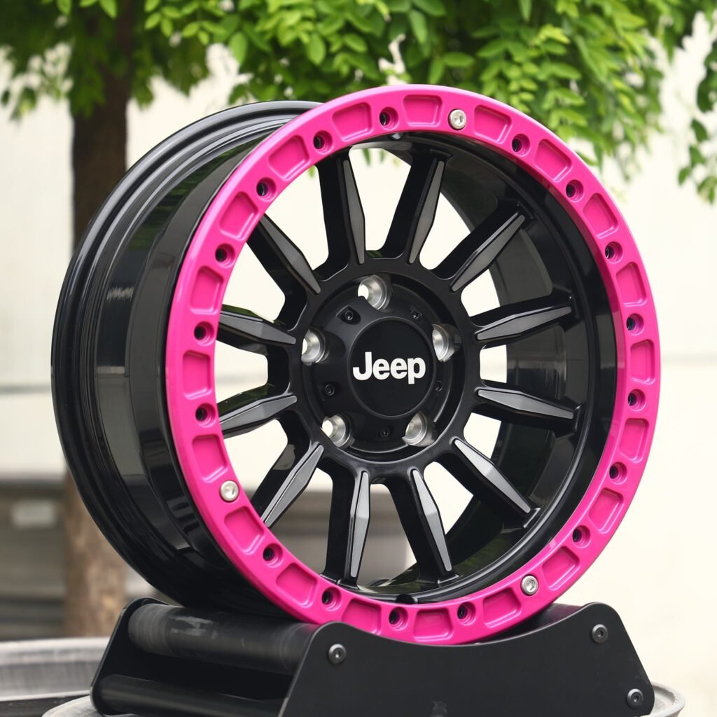 Land Rover Discovery wheels – Custom Finish Machined Face, angled view