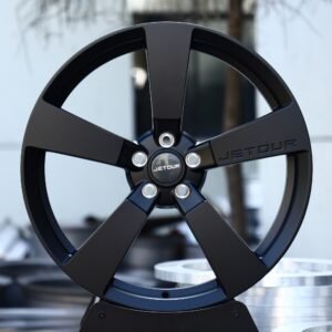 Jetour OEM-Style Matte Black 5-Spoke Forged Wheels – Jetour X90 Plus / T2 Fitment (5-Lug)