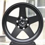 KG Forged-Style KG1 Matte Black 5-Spoke Deep Lip Off-Road Forged Wheels – Toyota 4Runner / Tacoma Fitment (6-Lug)