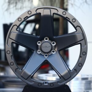 Kia OEM-Style Gunmetal 5-Spoke Off-Road Forged Wheels – Kia Mohave Fitment (6-Lug)