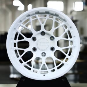 KMC Wheels Gloss White Double-Ring Off-Road Forged Wheels - Ford F-150 / Chevrolet Silverado Fitment (6-Lug)