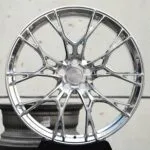Land Rover OEM-Style Mirror Polished Cross-Spoke Mesh Forged Wheels – Land Rover Range Rover / Defender Fitment (5-Lug)