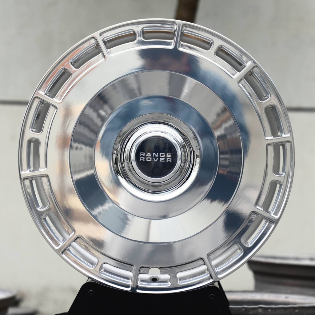 Полированные кованые диски для Land Rover Range Rover и Land Rover Defender, в стиле заводских дисков Land Rover, с закрытой лицевой частью — ANK-77471