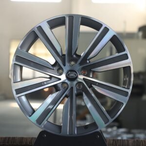 Land Rover Style Bright Silver 10-Spoke Machined Face Forged Wheels – Land Rover Range Rover / Land Rover Defender Fitment (5-Lug)