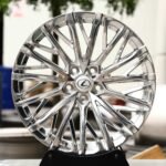 Lexus IS / GS Forged Wheels – Chrome 5 Y-Spoke Polished