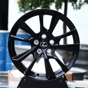 Lexus Style Gloss Black 10-Spoke Forged Wheels – Lexus IS / Lexus GS Fitment (5-Lug)