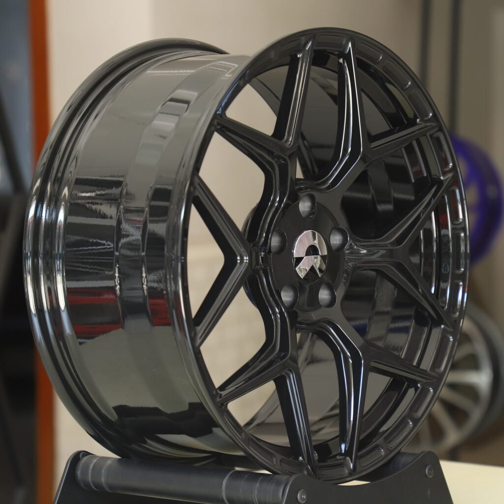 BMW M3 F80 wheels – Matte Silver 6 Y-Spoke, lip and barrel detail