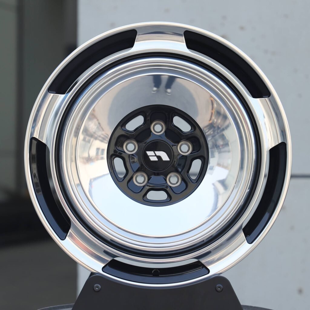 Li Auto L9 wheels – Matte Silver Full-Face, front view
