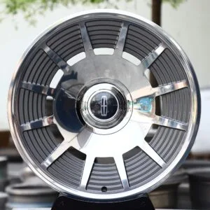 Lincoln OEM-Style Chrome Slotted Full-Face Forged Wheels – Lincoln Continental / Nautilus Fitment (5-Lug)