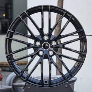 Lincoln Continental / Aviator Forged Wheels – Matte Silver 10 Y-Spoke