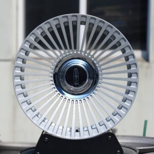 Lincoln Style Matte Silver Multi-Spoke Forged Wheels – Lincoln Continental / Lincoln Aviator Fitment (5-Lug)