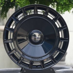 Mansory Gloss Black Full-Face Forged Wheels - Mercedes-Benz G-Class / Rolls-Royce Cullinan Fitment (5-Lug)