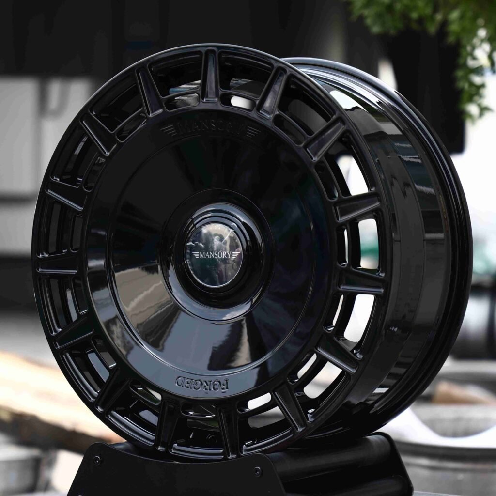 Mansory Matte Silver Forged Wheels - Mercedes-Benz S-Class / Ferrari 488 Fitment (5-Lug) view 2