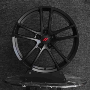 Dodge OEM-Style Matte Black 5-Spoke Forged Wheels – Dodge Challenger / Charger Fitment (5-Lug)
