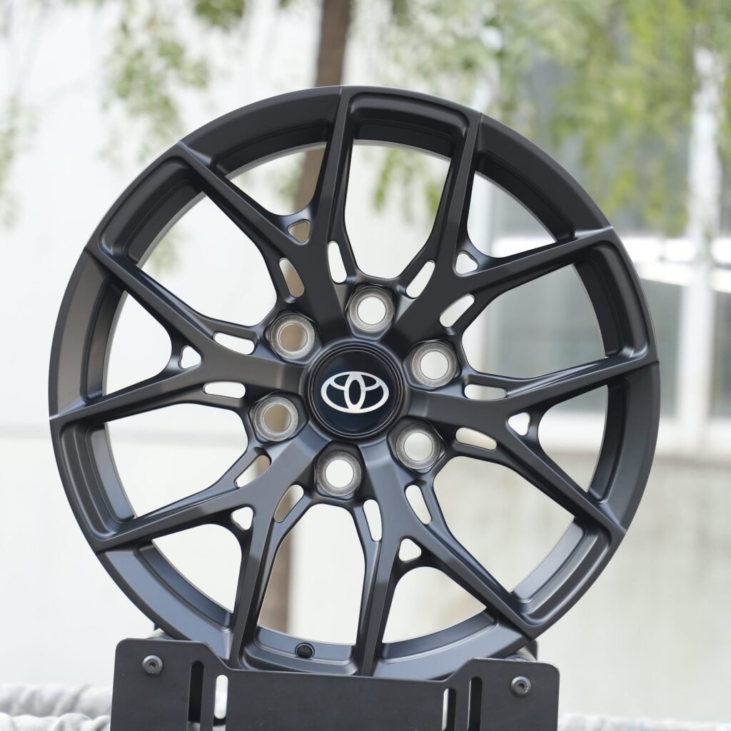 Matte Black 6 Y-Spoke Off-Road Forged Wheels – Toyota Land Cruiser / Toyota 4Runner Fitment (6-Lug)