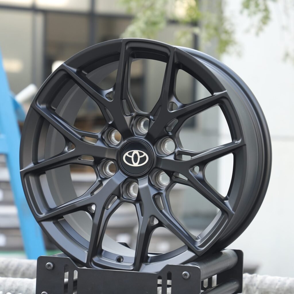 Matte Black 6 Y-Spoke Off-Road Forged Wheels - Toyota Land Cruiser / Toyota 4Runner Fitment (6-Lug) view 2
