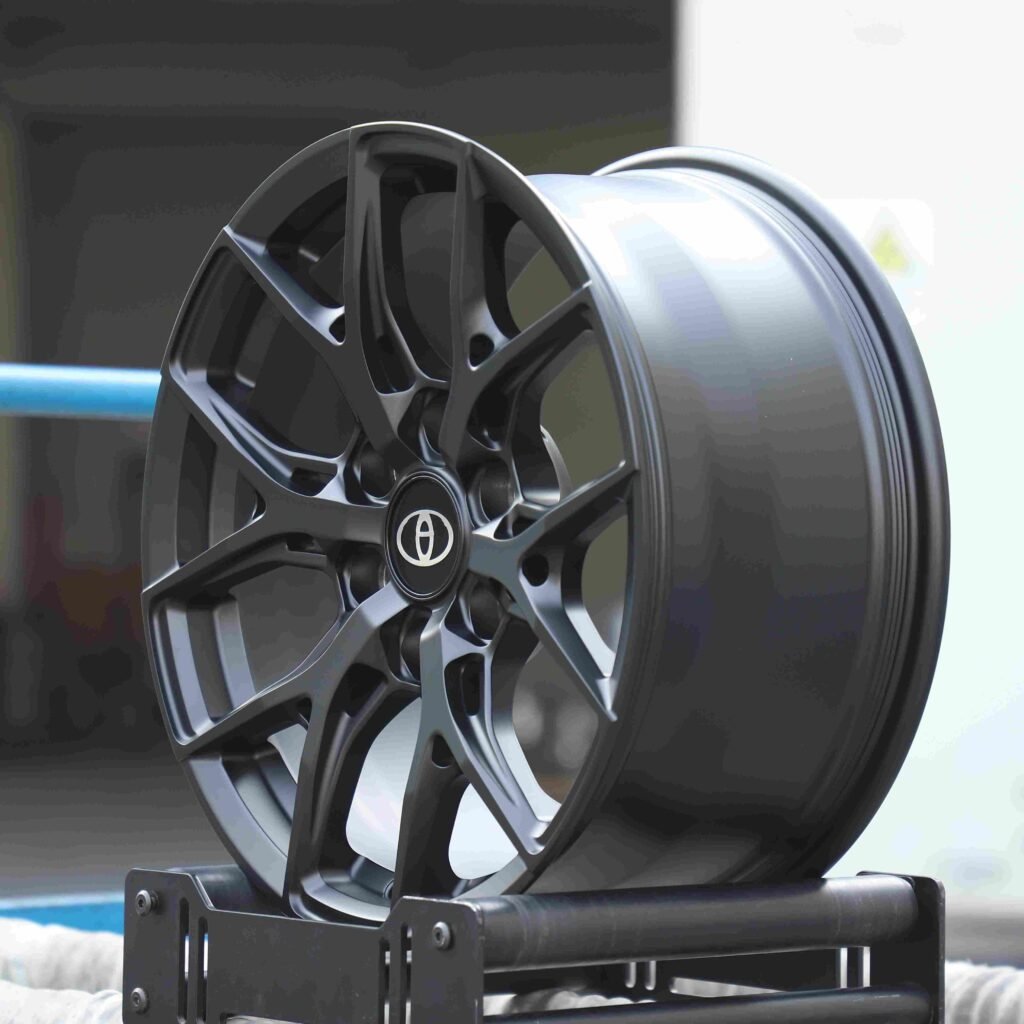 Matte Black 6 Y-Spoke Off-Road Forged Wheels - Toyota Land Cruiser / Toyota 4Runner Fitment (6-Lug) view 3