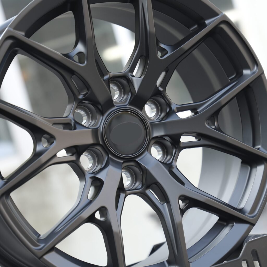 Matte Black 6 Y-Spoke Off-Road Forged Wheels - Toyota Land Cruiser / Toyota 4Runner Fitment (6-Lug) view 4