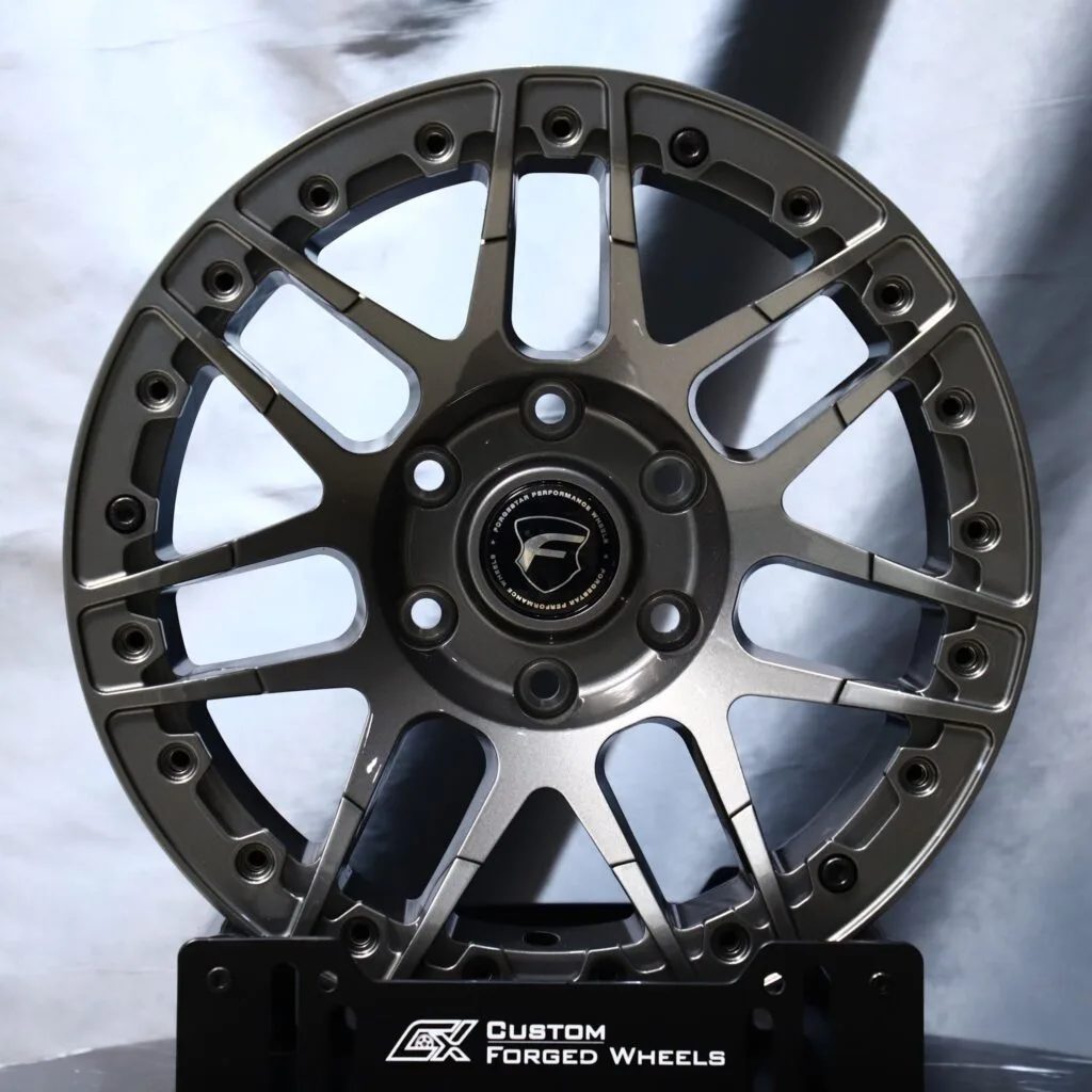 Ford F-150 wheels – Matte Black, front view