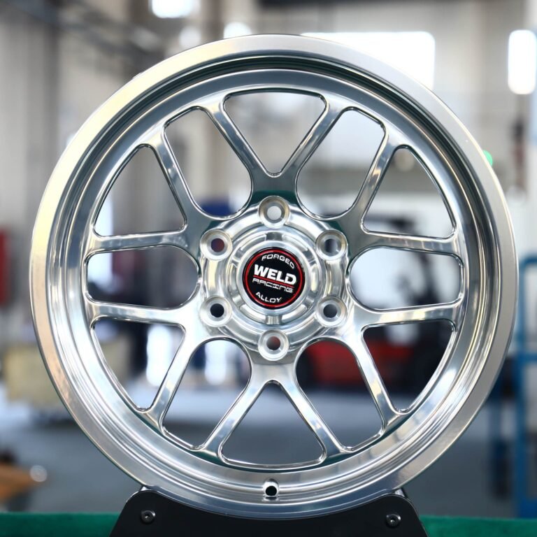 Ford F-150 wheels – Matte Black Deep Lip, front view