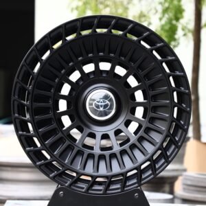 Toyota Tacoma Off-Road 6-Lug Forged Wheels – Matte Black Double-Ring Directional Milled