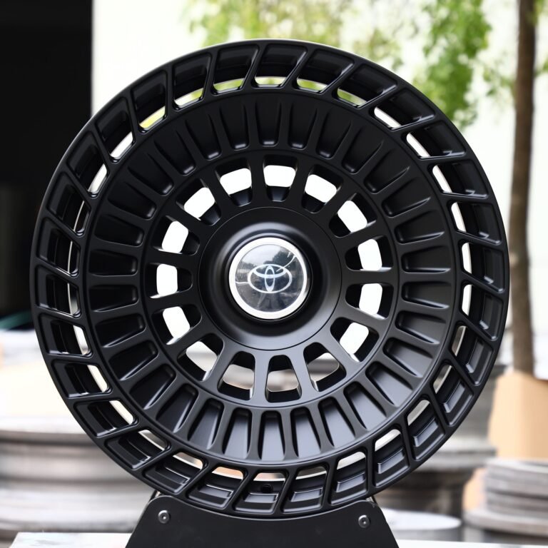 Кованые диски R21 — Matte Black Double-Ring Directional Milled Forged Wheels – Toyota Tacoma Fitment (6-Lug)