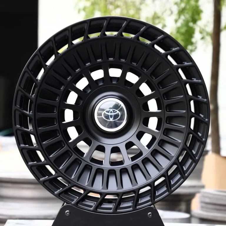 Кованые диски R20 — Matte Black Double-Ring Directional Milled Forged Wheels – Toyota Tacoma Fitment (6-Lug)