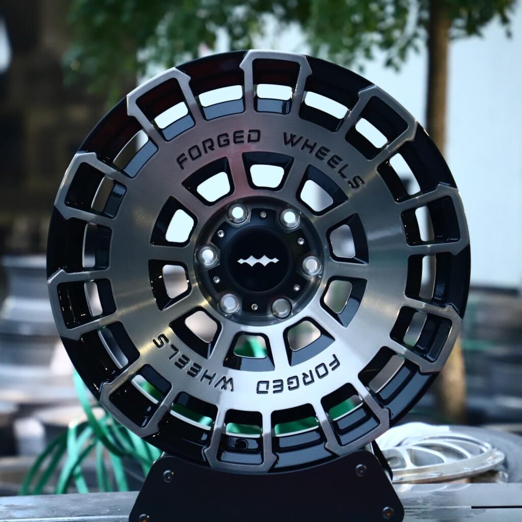 Buick Regal wheels – Matte Black Double-Ring (Buick OEM-Style), front view