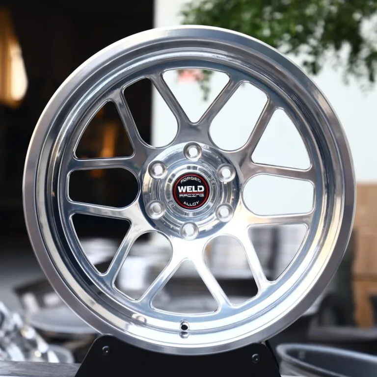 Ford F-150 wheels – Matte Black H-Type Spoke (Weld Racing-Style), front view