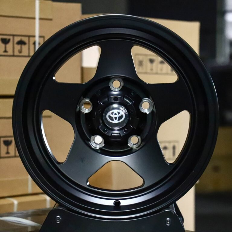 Кованые диски R21 — Matte Black Semi-Full-Face Forged Wheels – Toyota Tacoma Fitment (6-Lug)