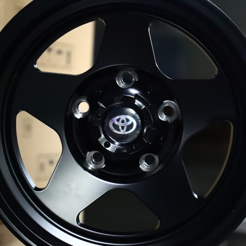 Matte Black Semi-Full-Face Forged Wheels - Toyota Tacoma Fitment (6-Lug) view 4