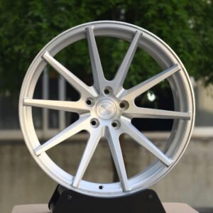 Mazda MX-5 / 3 Forged Wheels – Matte Silver 10-Spoke