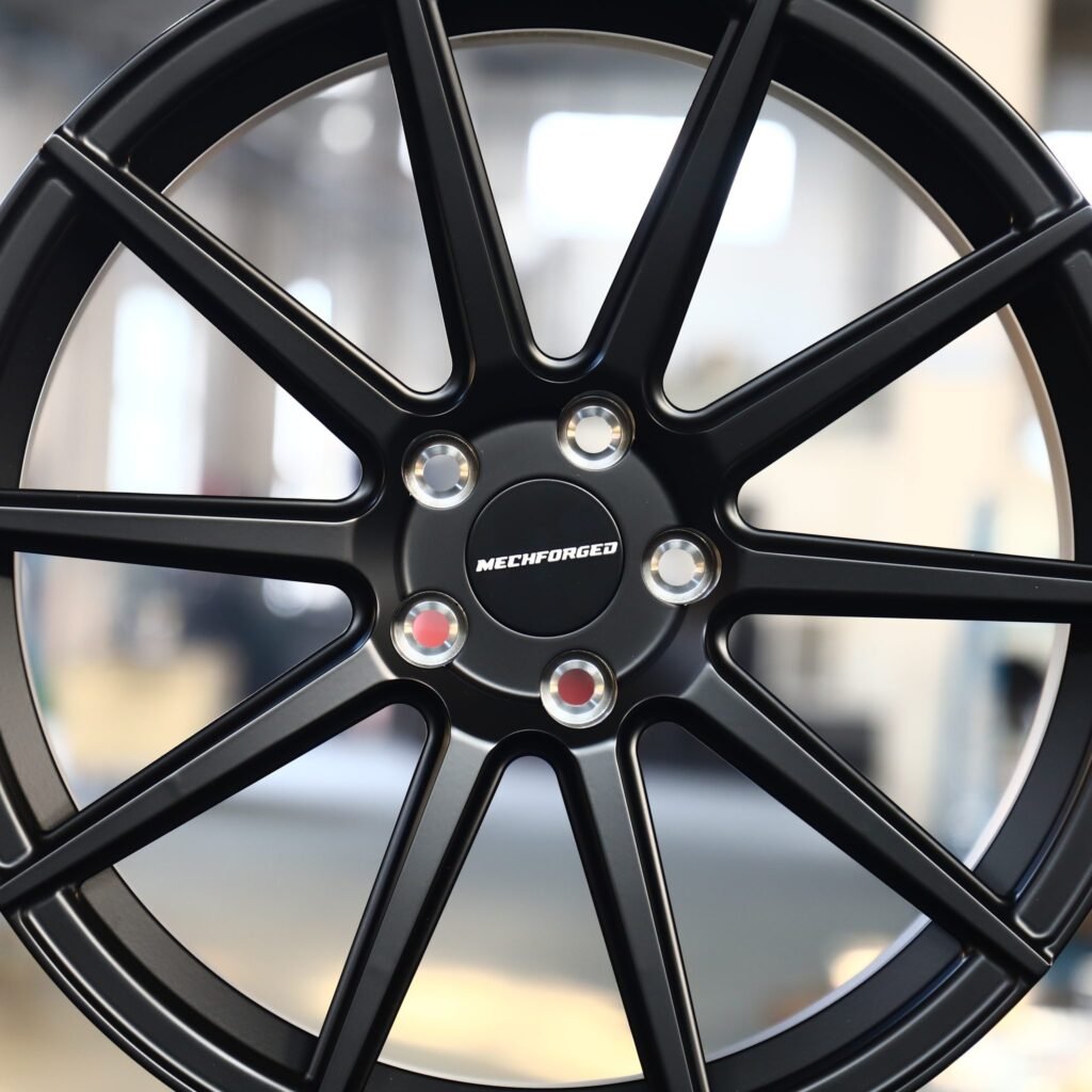 Audi A4 B9 wheels – Matte Silver 10-Spoke, lip and barrel detail