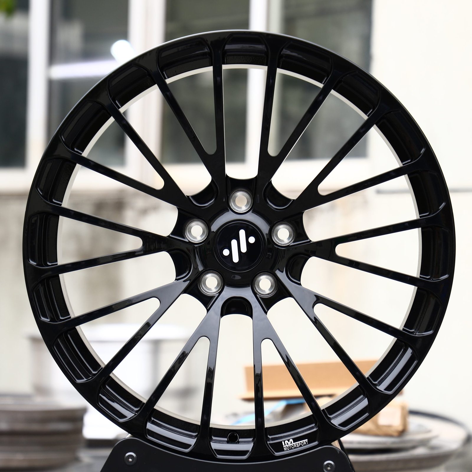 Dodge Challenger wheels – Matte Silver 10 Y-Spoke (Dodge OEM-Style), front view