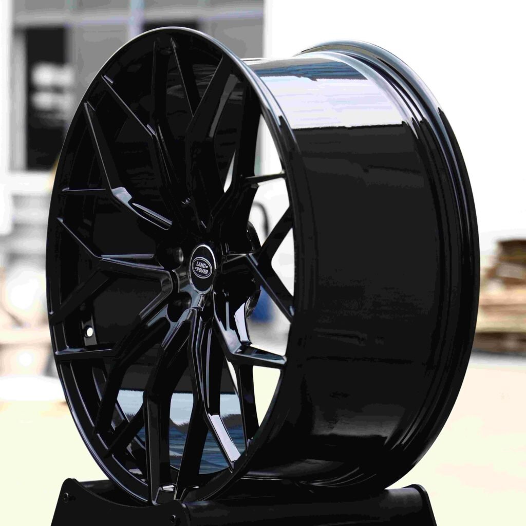5x120 wheels – Matte Silver 10 Y-Spoke, side view