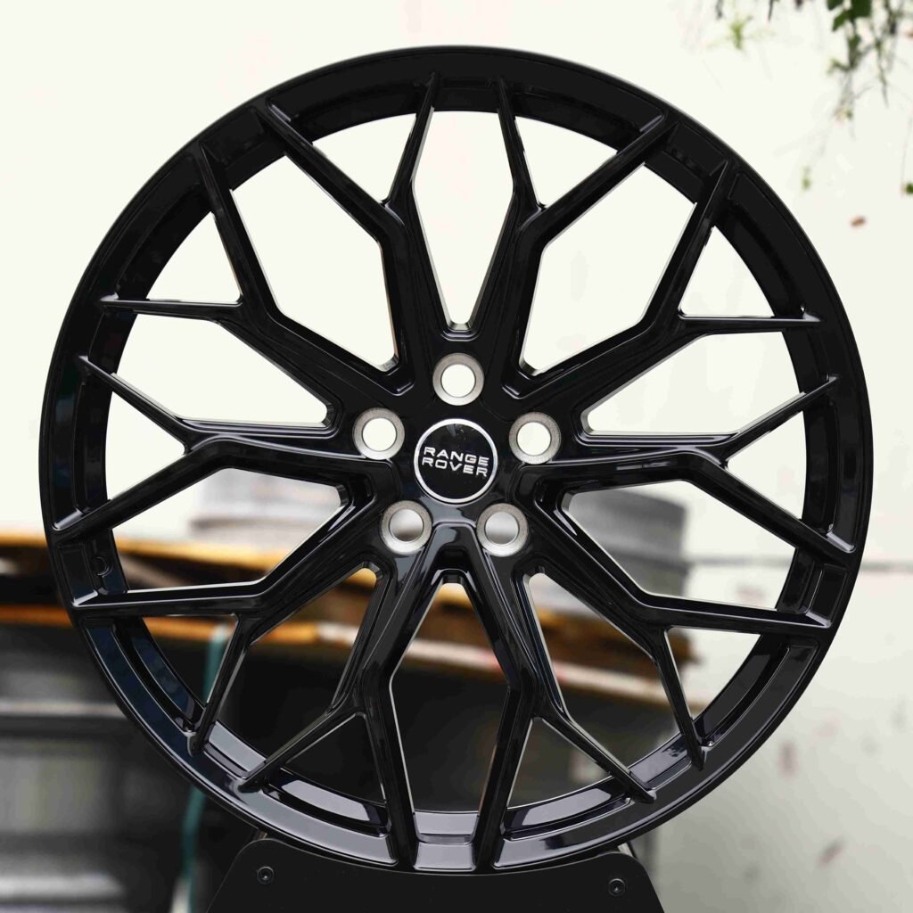Matte Silver 10 Y-Spoke Forged Wheels - Land Rover Range Rover / Land Rover Defender Fitment (5-Lug) Monoblock forged wheel