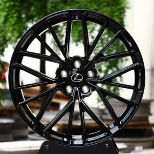 Lexus IS / LS Forged Wheels – Matte Silver 10 Y-Spoke