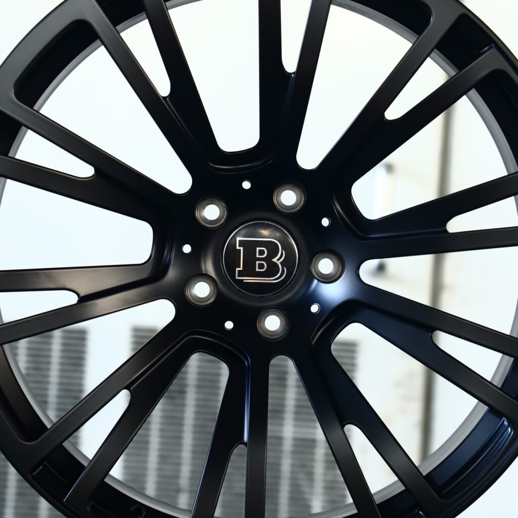 Mercedes-Benz C-Class W206 wheels – Matte Silver 10 Y-Spoke, lip and barrel detail