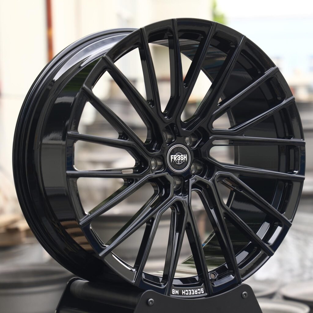 5x114.3 wheels – Matte Silver 10 Y-Spoke Side-Milled, side view