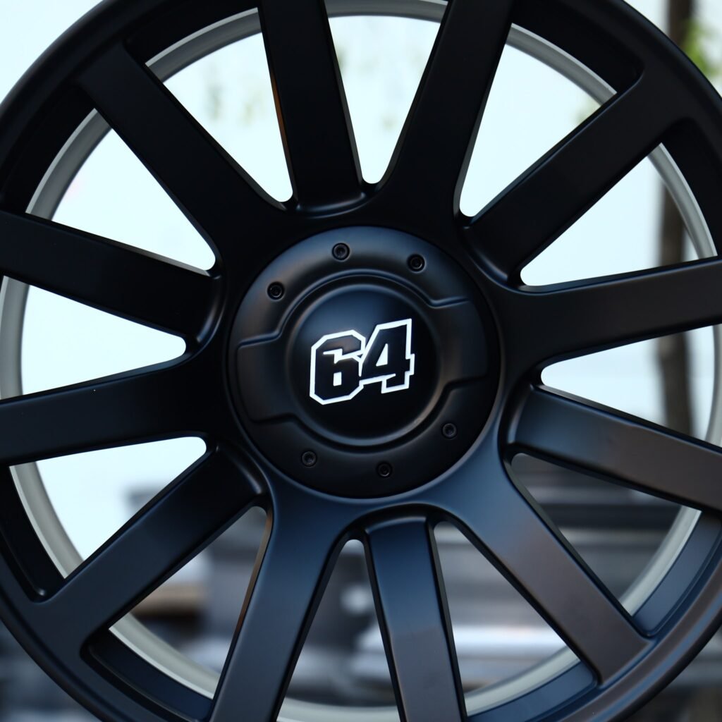 BMW M4 F82 wheels – Matte Silver 12-Spoke Concave, lip and barrel detail