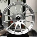 Toyota GR86 / BMW 3 Series F30 Forged Wheels – Matte Silver 12-Spoke