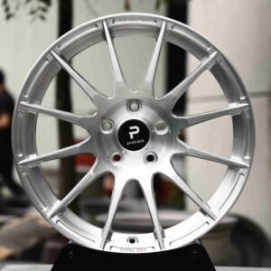 Toyota GR86 / BMW 3 Series F30 Forged Wheels – Matte Silver 12-Spoke