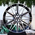 Mercedes-Benz E-Class / S-Class Forged Wheels – Black / Machined 12 Y-Spoke Machined Face